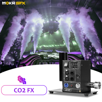 CO2ジェットスモークマシンDMX制御垂直CO2ジェット