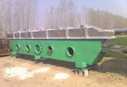 Vibrating fluidizing Bed Dryer of Soybean Meal