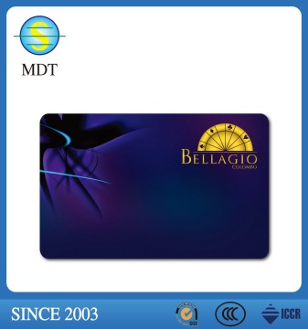 PVC material inkjet printing scratch card