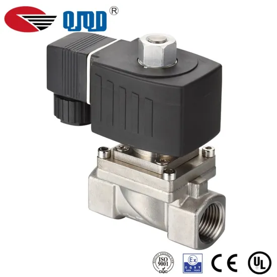 1/2 inch guide type stainless steel electric solenoid water valve