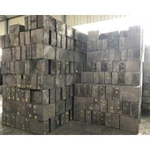 High purity extruded graphite block