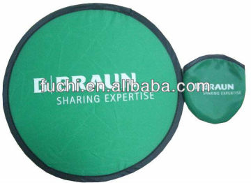 Fabric Folding Nylon Frisbee with Custom logo