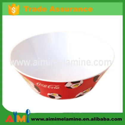 bamboo melamine salad bowl