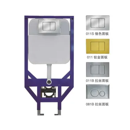 Bathroom Ceramic Sanitary Ware: Squat Pan with Water Tank