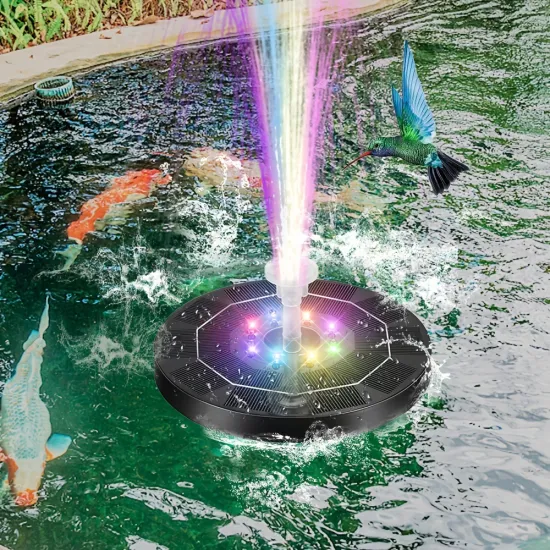 Outdoor Landscape Solar LED Fountain