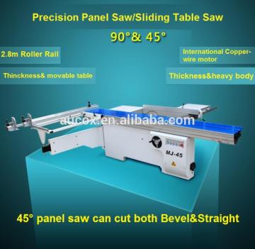 wood cutting sliding table saw panel saw