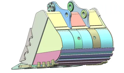 High-performance Sany 485 excavator bucket