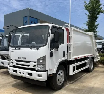 ISUZU 4x2 compression garbage truck