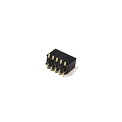 1.27 conector SMT feminino de linha dupla com postagem