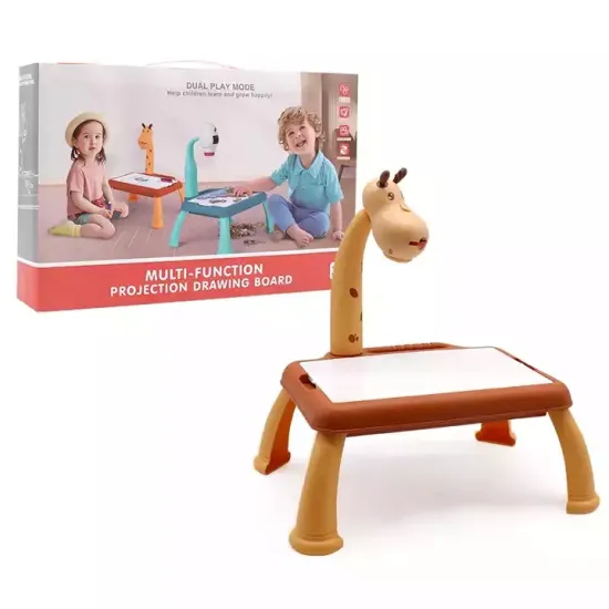 Projection Children's Drawing Board - LK Toys' Innovative Plastic Painting Toy for Education and Fun
