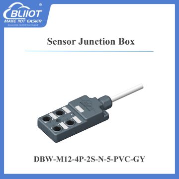 Acid and Alkali Resistance Prefabricated Cable 4Port IP69K Waterproof Junction Box for Sewage Treatment Plants