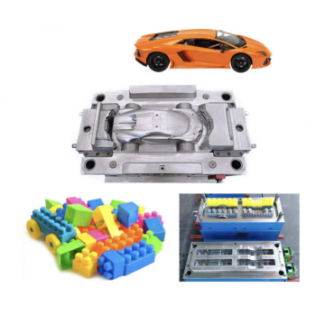 Plastic building block toy mold for children