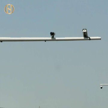 8M Galvanized Traffic Signal Pole 8M