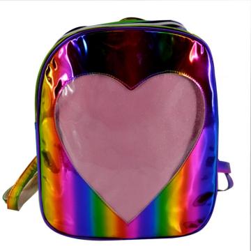 HEART RAINBOW LASER BACKPACK-0
