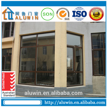 Australia standard AS2047 double glass aluminum frame fixed window
