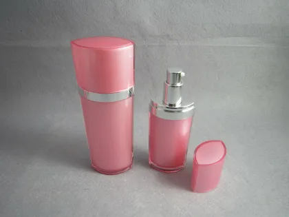 deep cleansing facial acrylic cosmetic lotion bottle