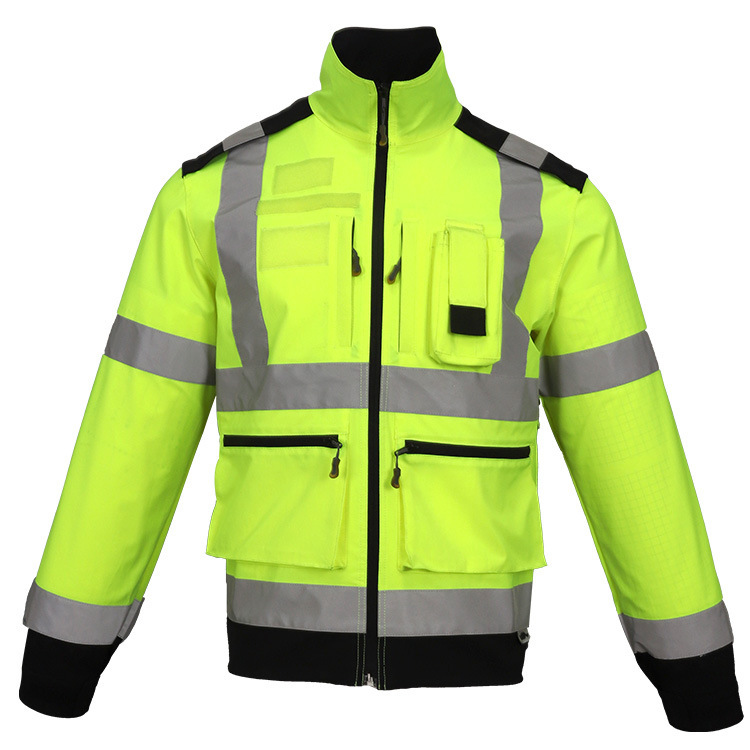 Водонепроницаемые тепловые класс 3 Hi Vis Winter Jackets