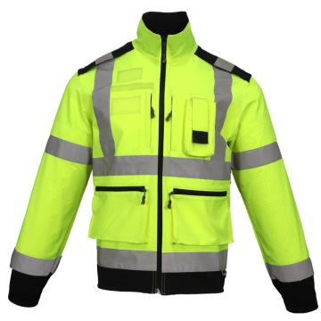 Vattentät termisk klass 3 HI Vis Winter Jackets