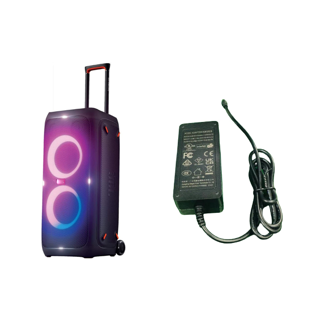 Charger DC 12V5A pour le haut-parleur de la boîte de fête LED