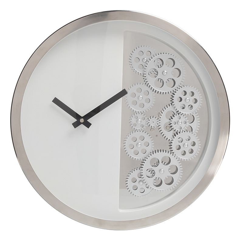 Home Decor Black And Silver Wall Clocks