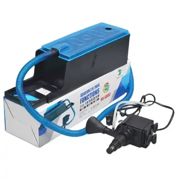 Risheng RS-680C Aquarium Fish Top Filter Submersible Pump dengan Filtrasi Triple dan Oksigenator