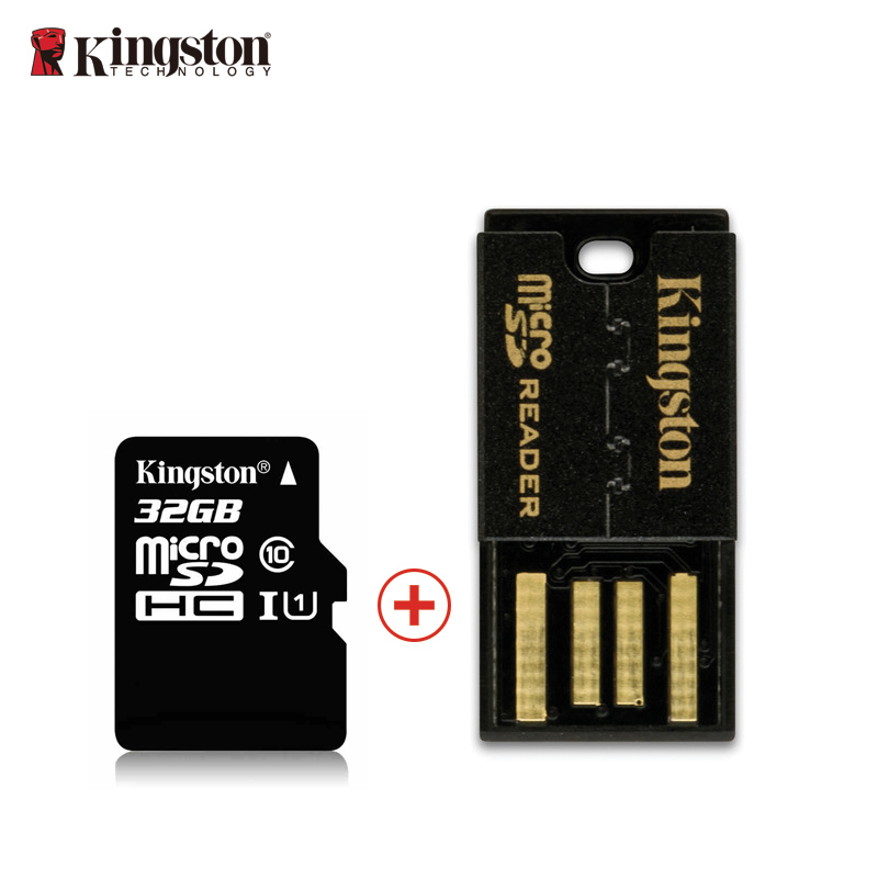 kingston Memory Card 8GB 16GB 32GB 128GB 64GB Micro sd card Class10 flash card Memory Microsd TF/SD Card adapter / card reader