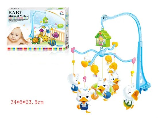 2014 funny cartoon plastic baby bell rattle toys for kids & EN71