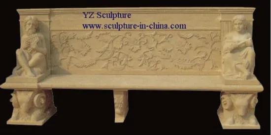 Stone Carving Bench