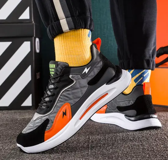 High-Quality, Comfortable Men's Running and Casual Sneakers: Fashion Wholesale Collection
