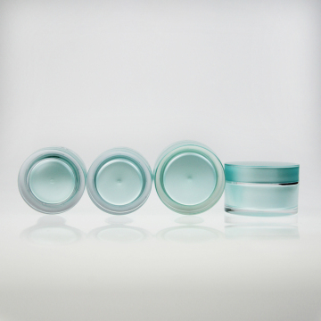 China Plastic Cosmetic Cream Empty Jars/wholesalers empty cosmetic jar with pp liner