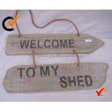 Welcome sign board