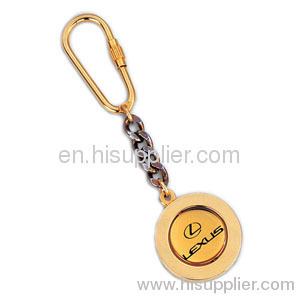 Beautiful Zinc Alloy Spinner Key Chains 