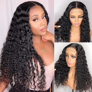 Deep Wave 4x4 Lace Front Wigs