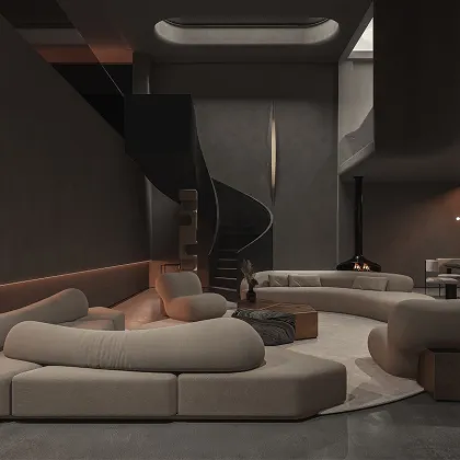 European living room sofa couch fabric u shape