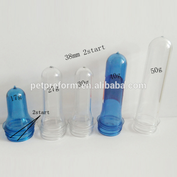 Edible oil bottle 1.5liters 50g 38mm 2start PET Preform