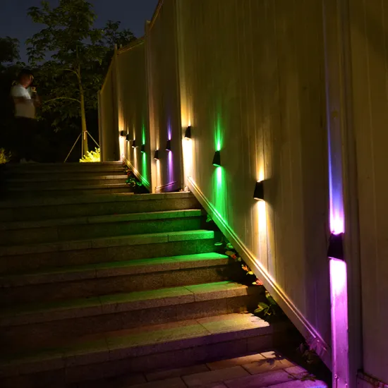 Simple Design Polysilicon Abs Material Solar Wall Light