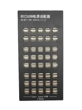80-Port Dual Port Smart Charger