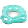 Shell Shape Inflatable Swim Ring with glitters inside