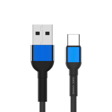 Type-C Data Cable with Luxury High-Footed Cup Design