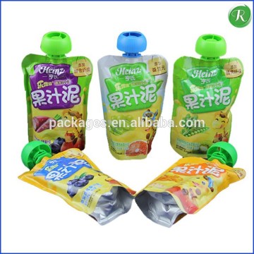 Made in China screw cap spouted bag
