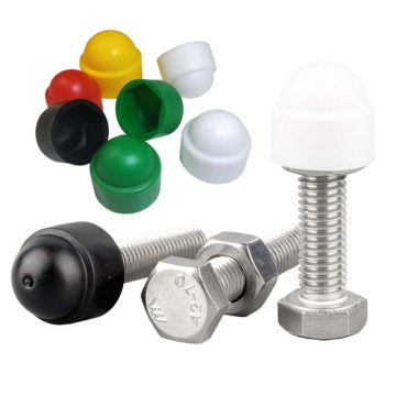Πακέτο Hex Plastic Round Dome Bolt και Caps Protection Protection σε υλικό PE για M3, M4, M5, M6, M8, M10 και M12 νήματα