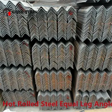 High Quality 4mm 5mm Black Hot Rolled Carbon Mild Equal Angle Steel