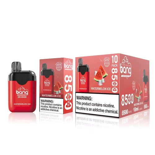 Bang DE8500 Puffs Einweg -Vape Original E -Zigarette