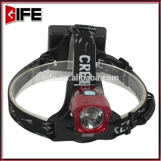 GF-8027 LED Plastic Headlamp Camping light head torch Fishing Hiking Light
