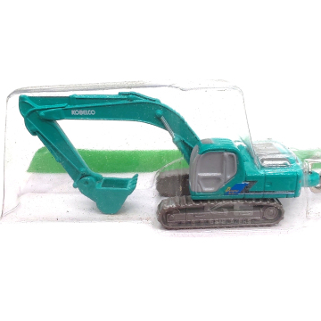 Kobelco 3D Metal Construction Machinery Keychain Collection
