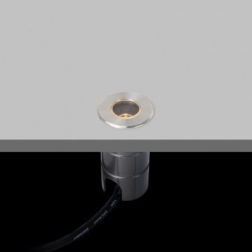 3W tief eingezogener Edelstahl 316 Lünette Outdoor Spot LED Light