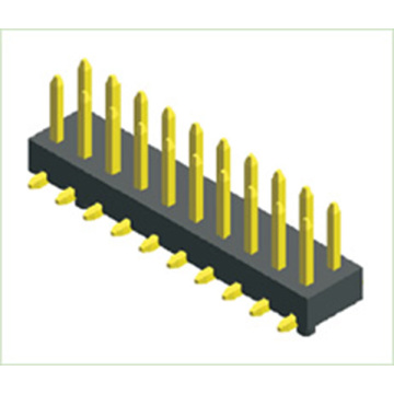 2.00mm (.079 &quot;) Συνδετήρα κεφαλίδας PITH SMT SMT Straight Dual Row