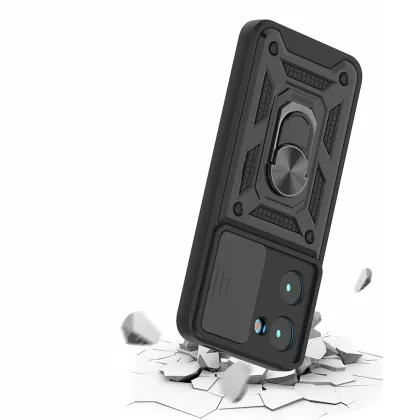 Shockproof Hybrid Phone Back Cover for Vivo Y03 4G