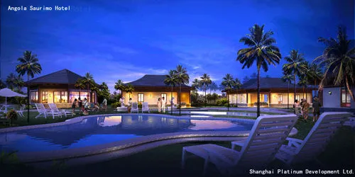 Modern and Fashion Hotel Building