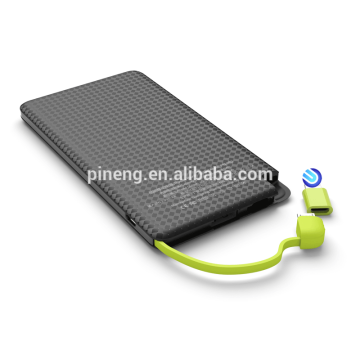 PINNENG PN-952 high quality credit card power bank 5000mah